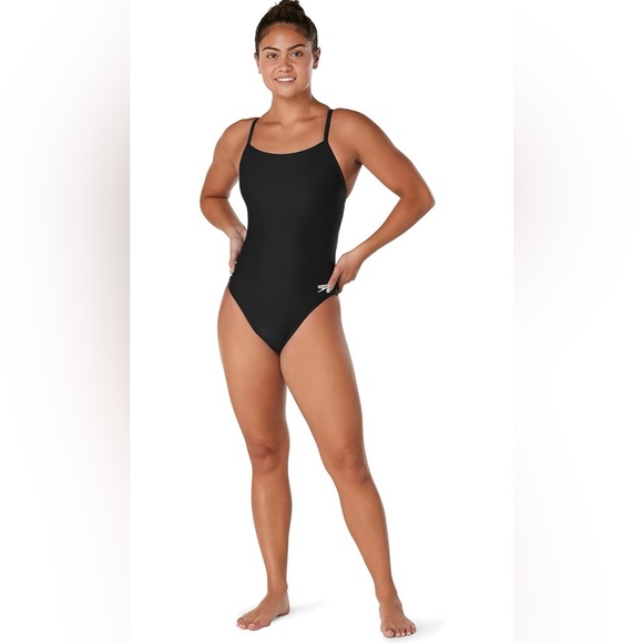 Speedo Women's Swimsuit One Piece Prolt Flyback Solid Adult Team Colors - Picture 2 of 7